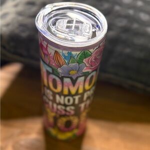 Floral Insulated Tumbler with Lid